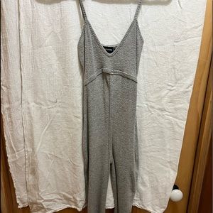 Pretty Little Thing, grey jumpsuit, never worn, size M